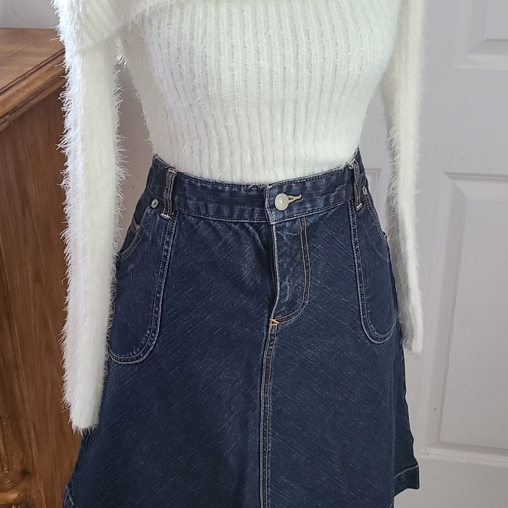 Banana Republic Jean Skirt